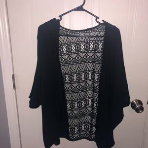 3/4 Sleeve Lace Cardigan